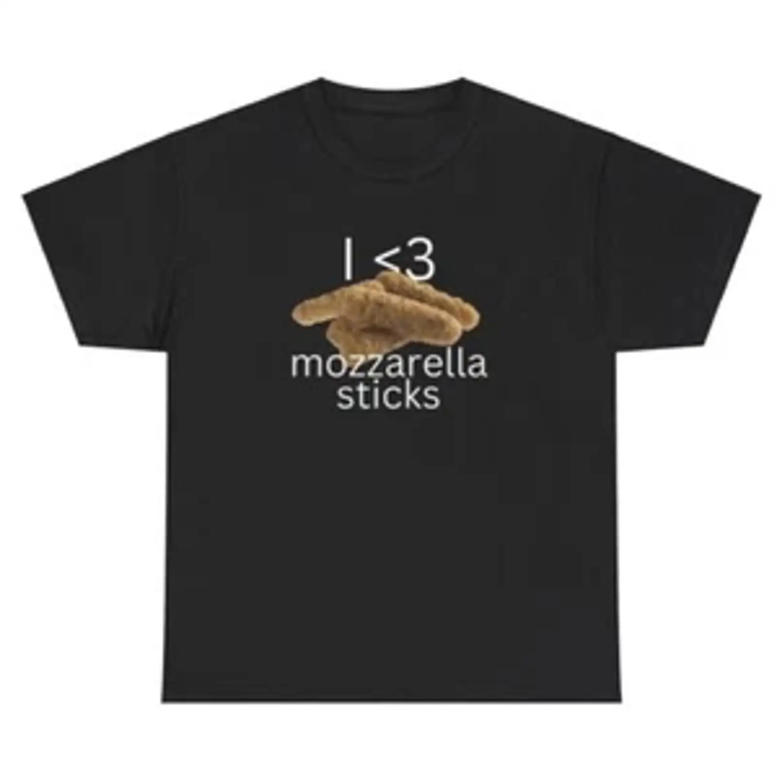 Vintage Fashion Gen Z - I Love Mozzarella Sticks T Shirt