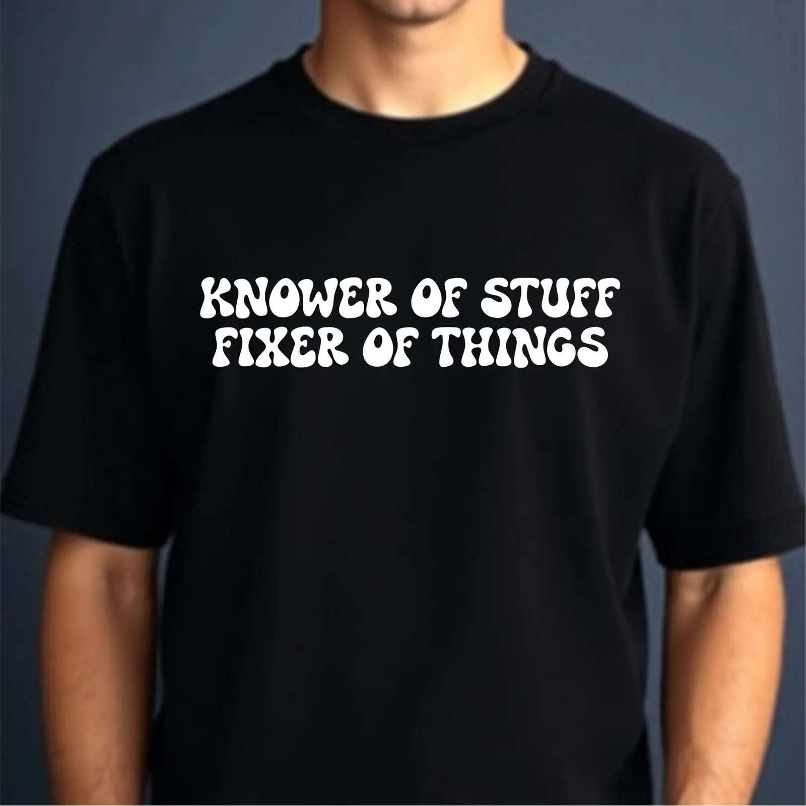 Vintage Fashion Stuff - Knower Of Stuff Fixer Things T