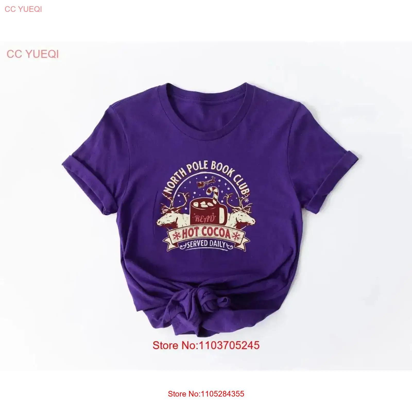 Vintage Fashion Knitwear Book - North Pole Book Club T Shirt