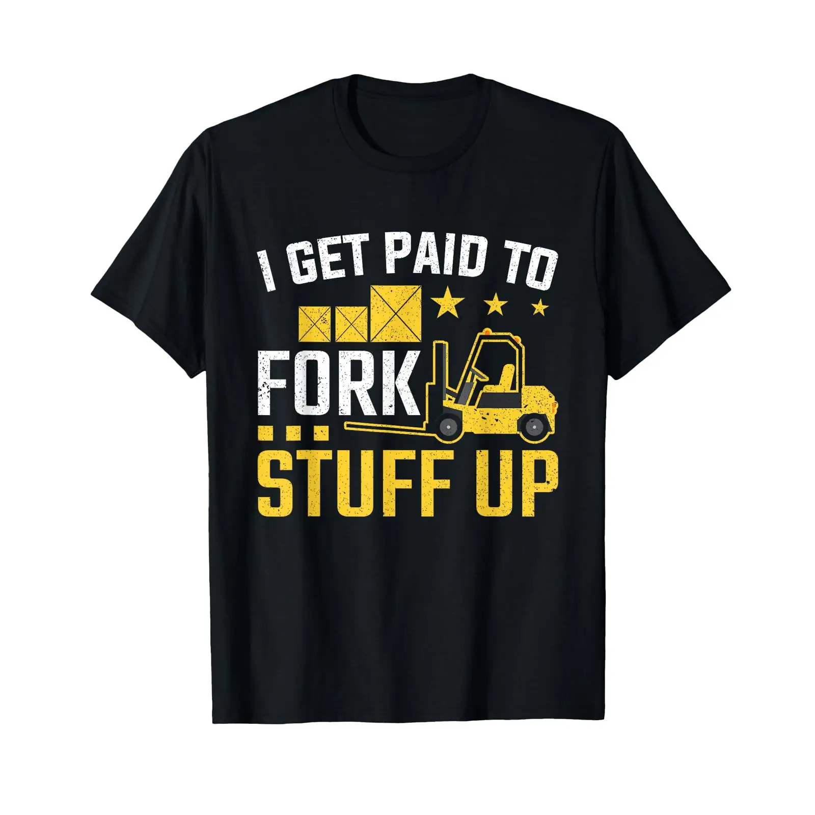 Vintage Fashion Stuff - Forklift Driver Paid To Fork Stuff