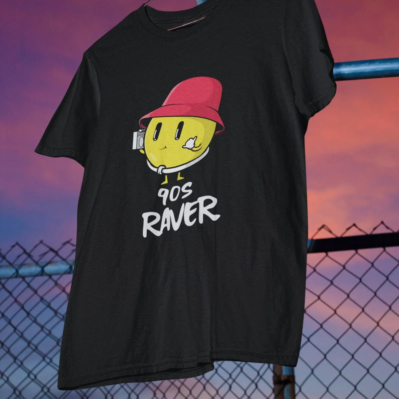 Vintage Fashion Houses - 90s Raver T Shirt House Music