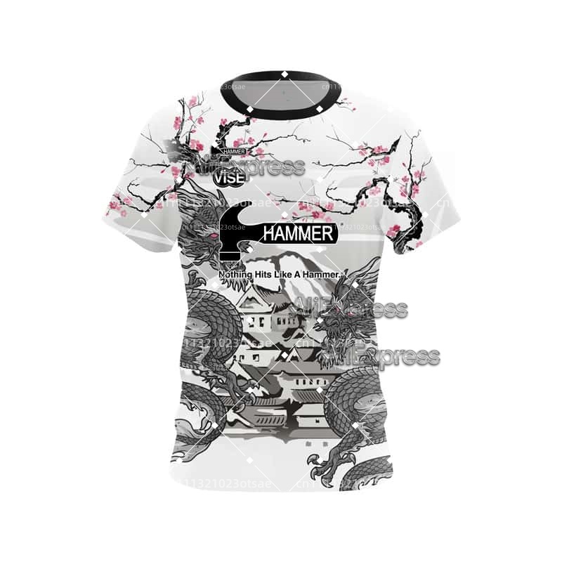 New Men's Printed Bowling Spor - Bowling Shirt Camp ulasan dan harga