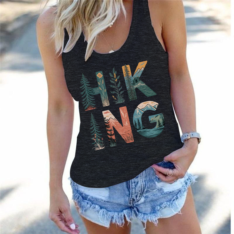 Vintage Hiking Racerback Tank  - Vintage Fashion Gen Z ulasan dan harga