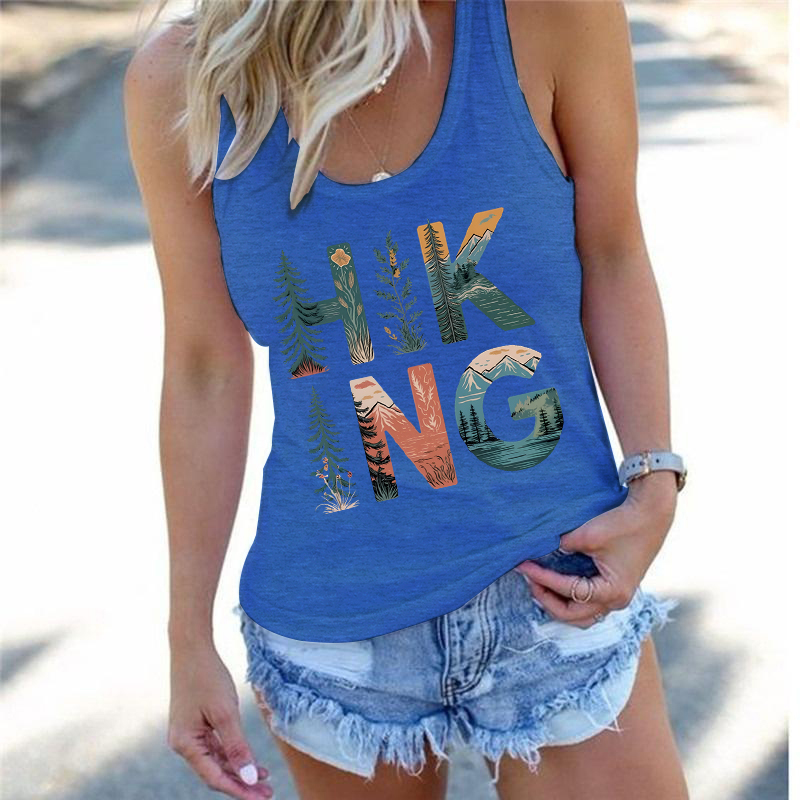Vintage Hiking Racerback Tank  - Vintage Fashion Gen Z ulasan dan harga