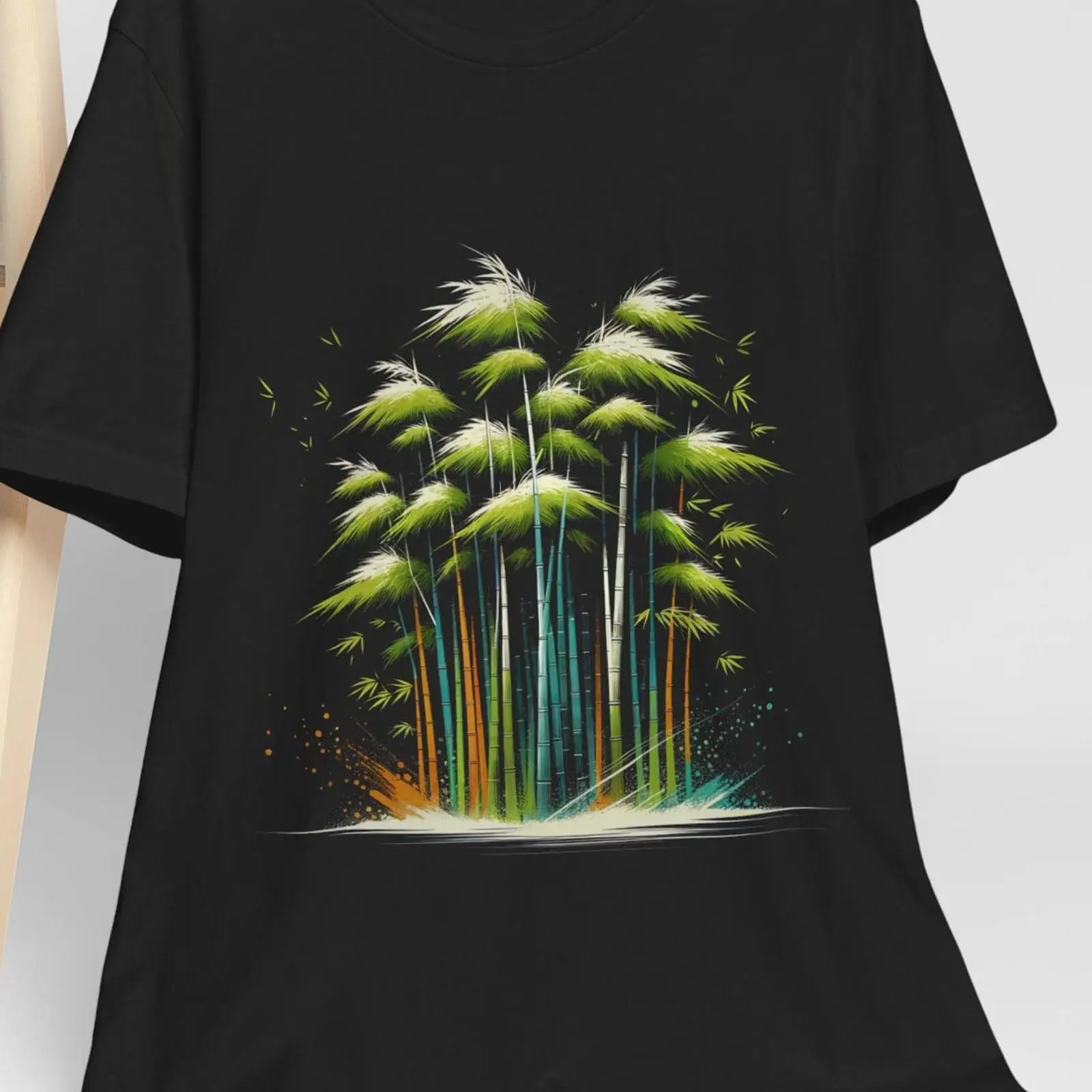 Japanese Sumi e Ink Art Bamboo - Vintage Fashion Kyoto ulasan dan harga