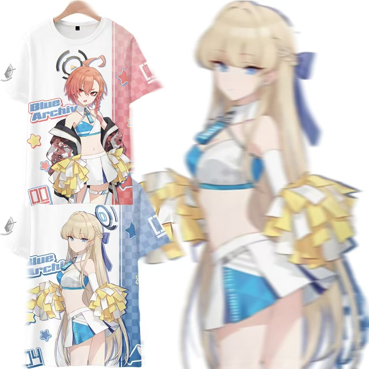 New Anime Blue Archive Asuma T - Vintage Fashion Archive ulasan dan harga