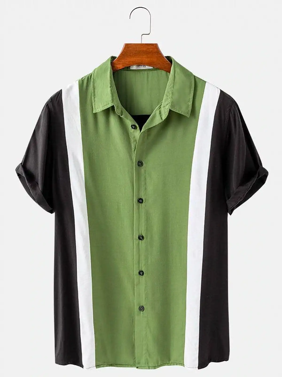 Mens Vintage 50s Classic Two T - Bowling Shirt Camp ulasan dan harga