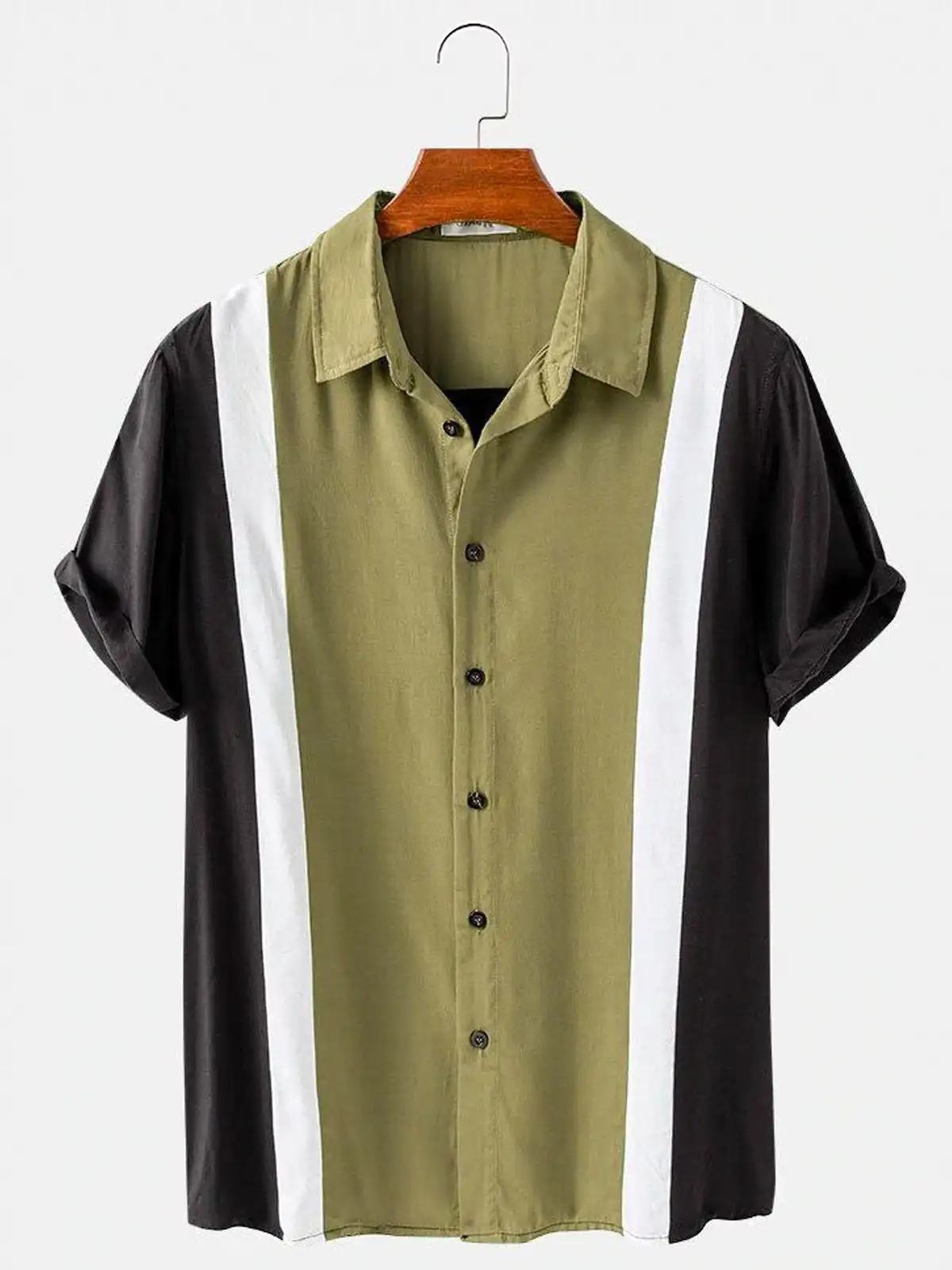 Mens Vintage 50s Classic Two T - Bowling Shirt Camp ulasan dan harga