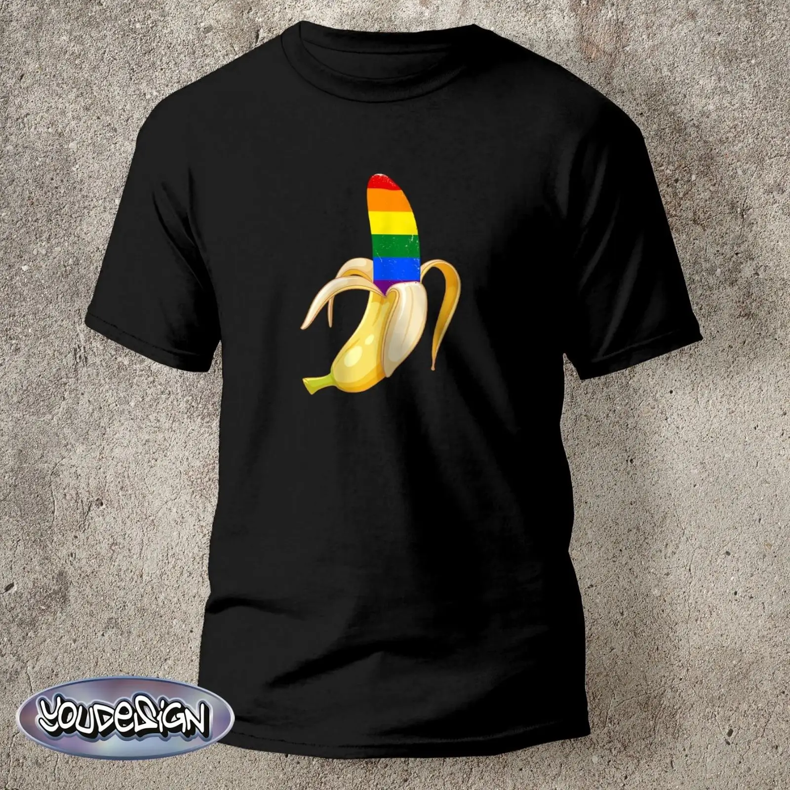 Banane T Shirt Banana LSBTIQ L - Vintage Queer Fashion ulasan dan harga