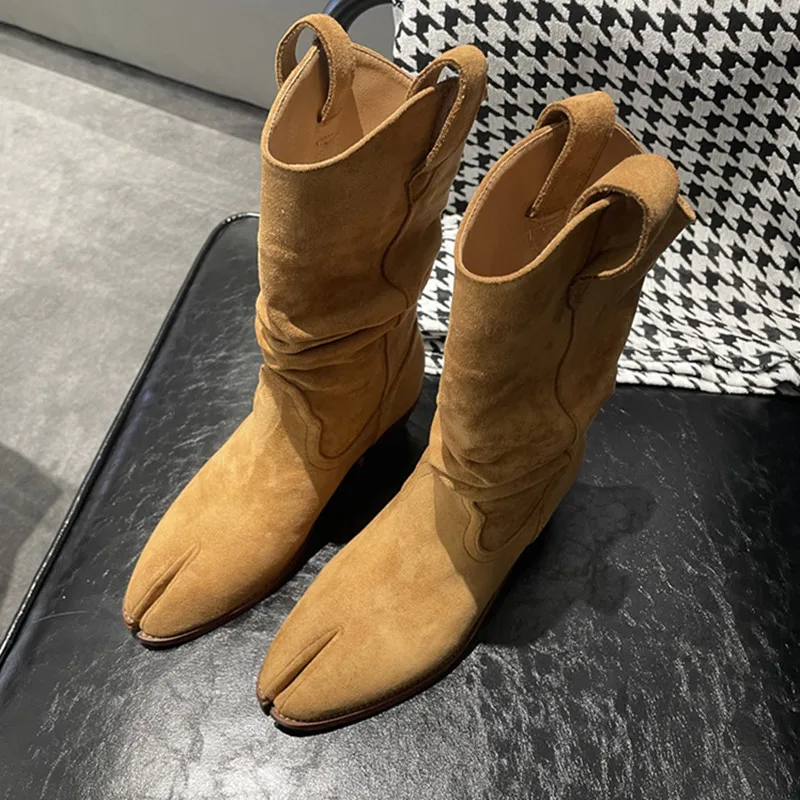 Fashion Vintage Boots Split To - Vintage Fashion Design ulasan dan harga