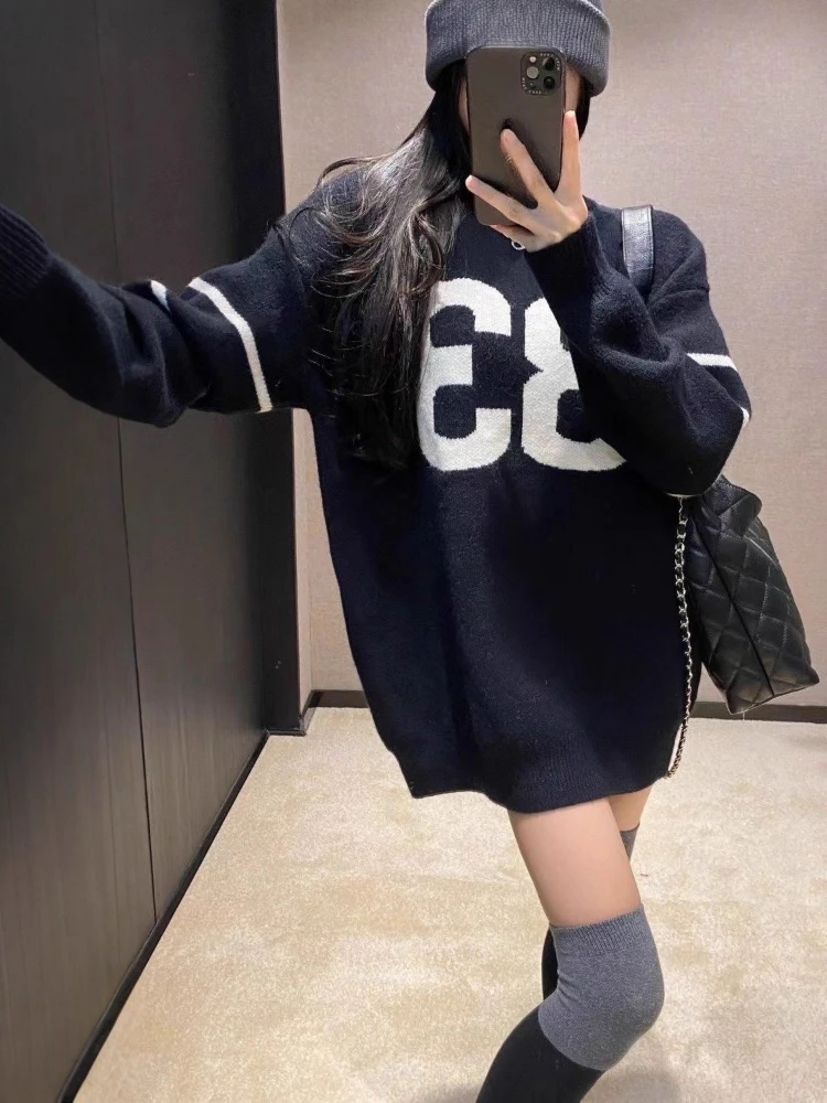 Y2K Vintage Knitted Sweater Wo - Usa Vintage Fashion ulasan dan harga