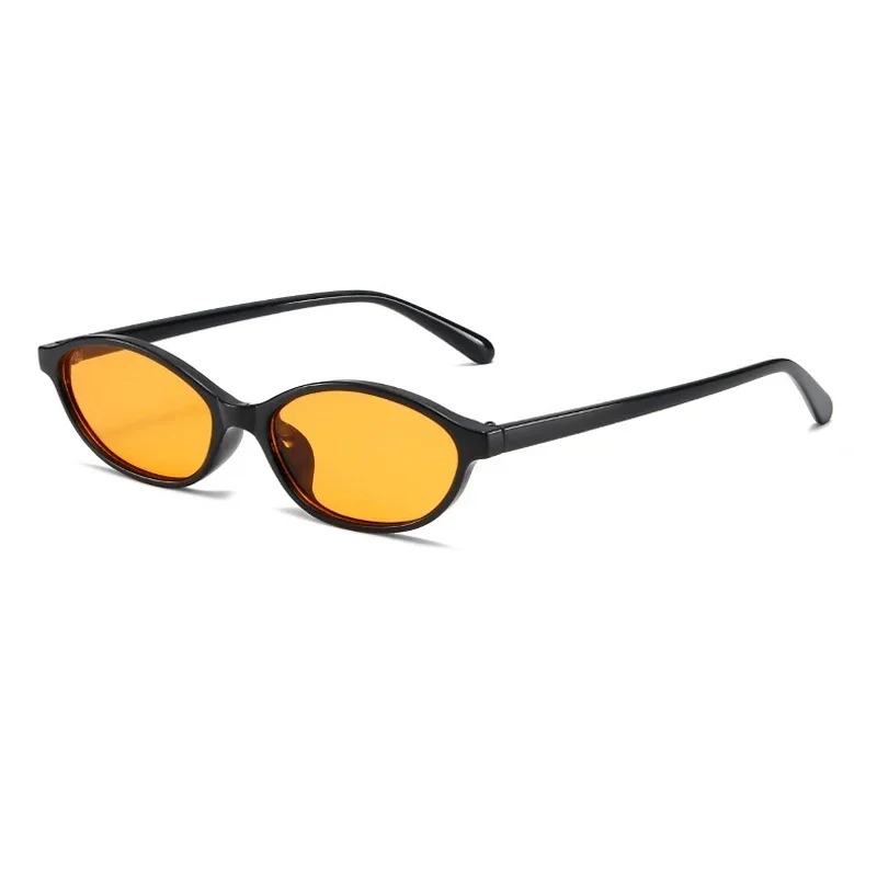 Retro Oval Frame Sunglasses Fa - Vintage Fashion Design ulasan dan harga