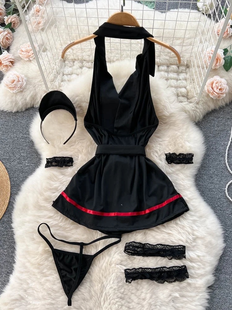 Erotic Fashion Sexy Halter Lin - Usa Vintage Fashion ulasan dan harga