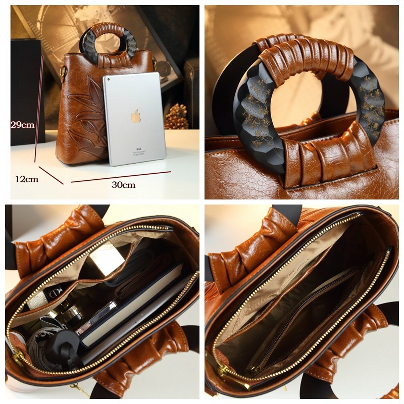 Vintage Ethnic Style Leather W - Vintage Fashion In Chinese ulasan dan harga