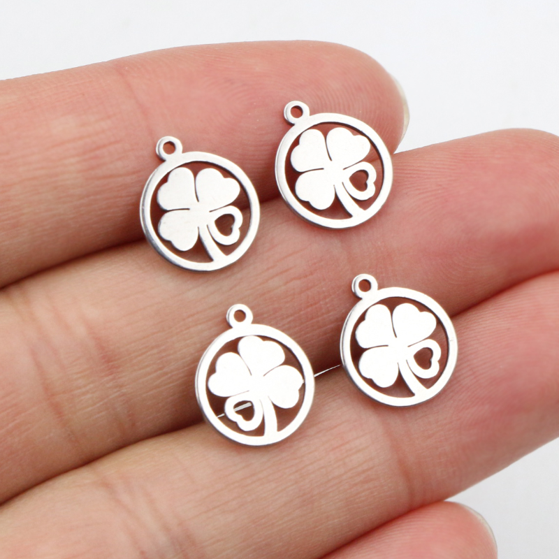 30pcs 12x10mm Charms 316 Stain - Vintage Fashion Jewelry Necklaces ulasan dan harga