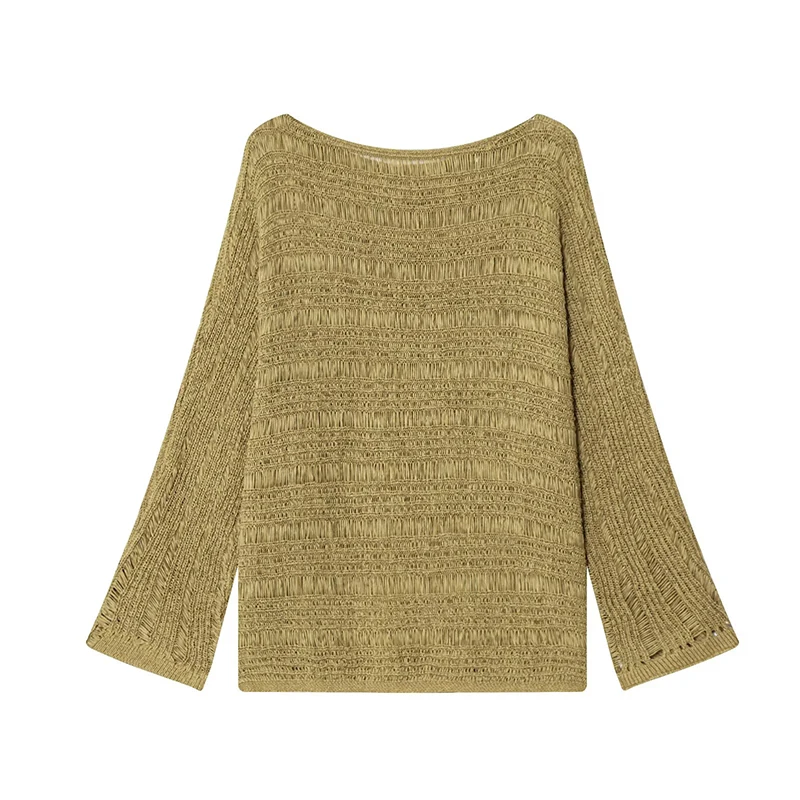 Vintage Boat Neck Knit Sweater - Usa Vintage Fashion ulasan dan harga