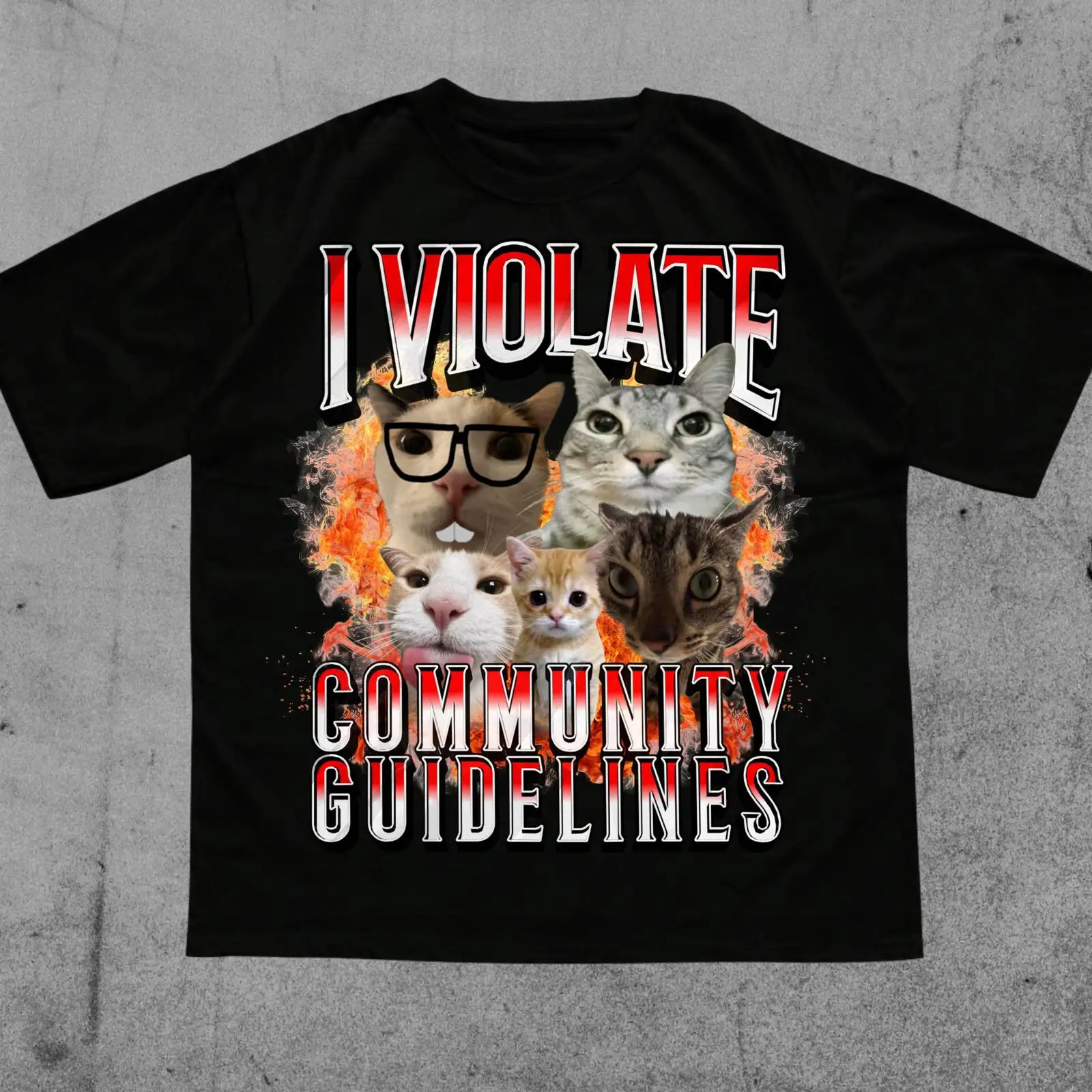 I Violate Community Guidelines - Vintage Fashion Gen Z ulasan dan harga