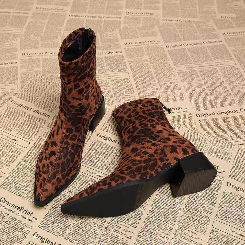 New Low Heel Women Mordern Ank - Vintage Fashion Designers ulasan dan harga
