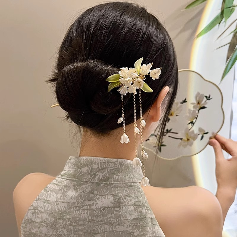 Elegant Chinese Style Hair Acc - Vintage Fashion In Chinese ulasan dan harga