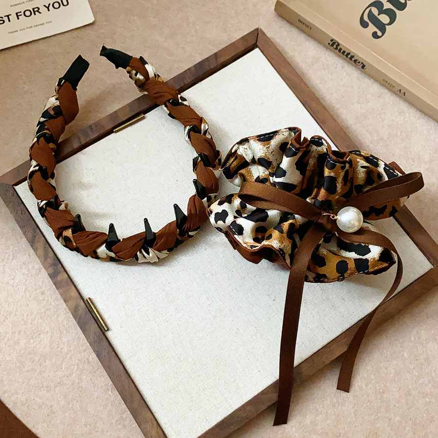 Vintage Leopard Print Headband - Vintage Fashion Boutique ulasan dan harga