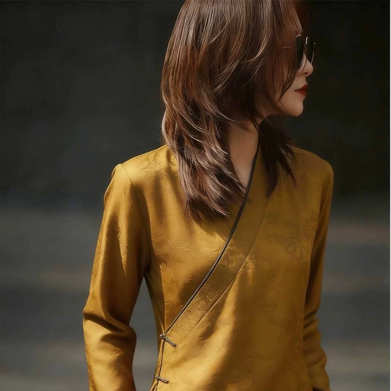 Chinese Style Women's Blouses  - Vintage Fashion In Chinese ulasan dan harga