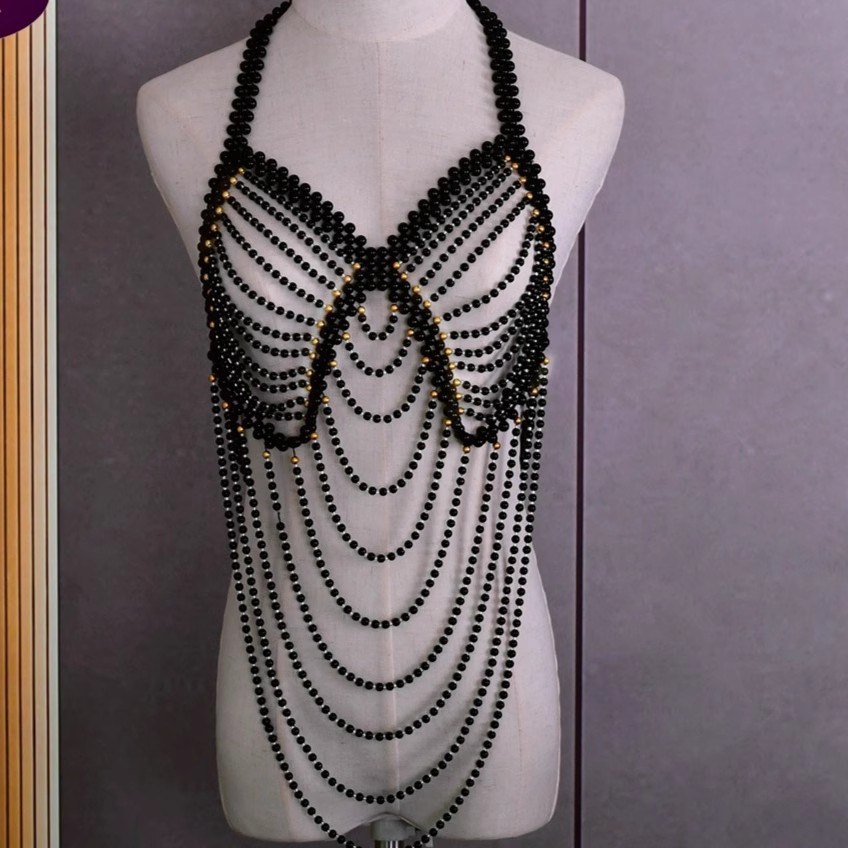 Women's Spring Summer Pearl Kn - Vintage Fashion In Chinese ulasan dan harga
