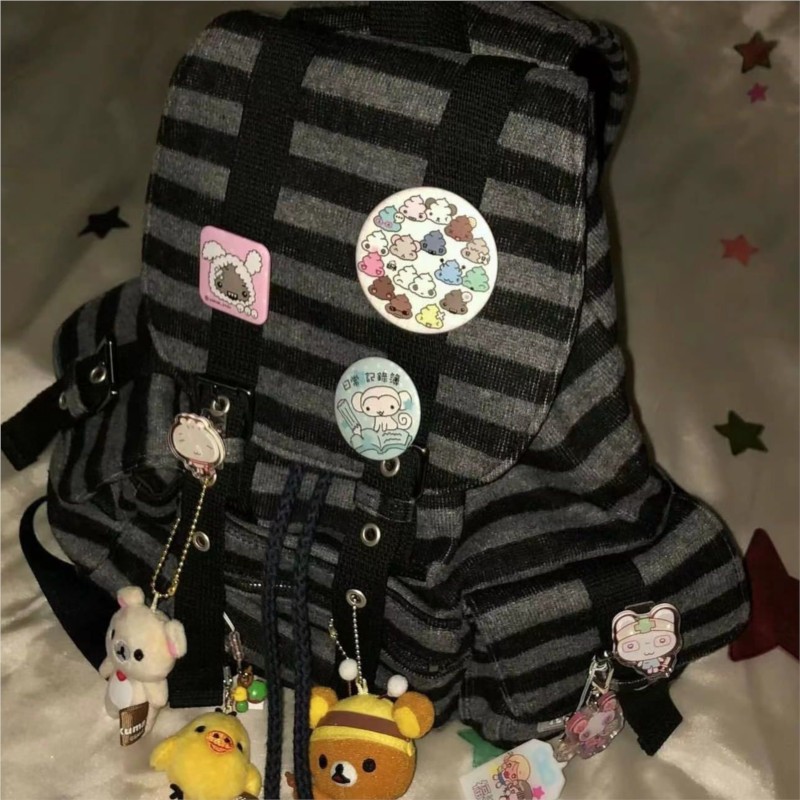 Harajuku Vintage Backpack Wome - Vintage Fashion Boutique ulasan dan harga