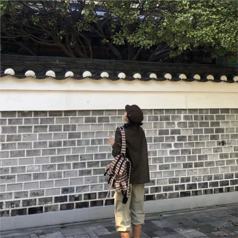 Harajuku Vintage Backpack Wome - Vintage Fashion Boutique ulasan dan harga