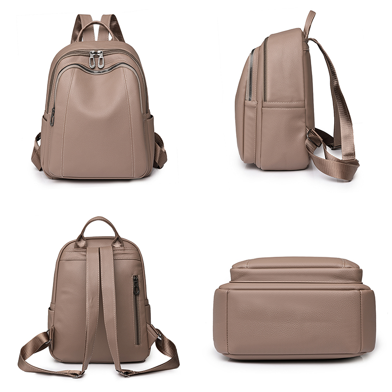 High Quality Leather Backpack  - Vintage Fashion Boutique ulasan dan harga
