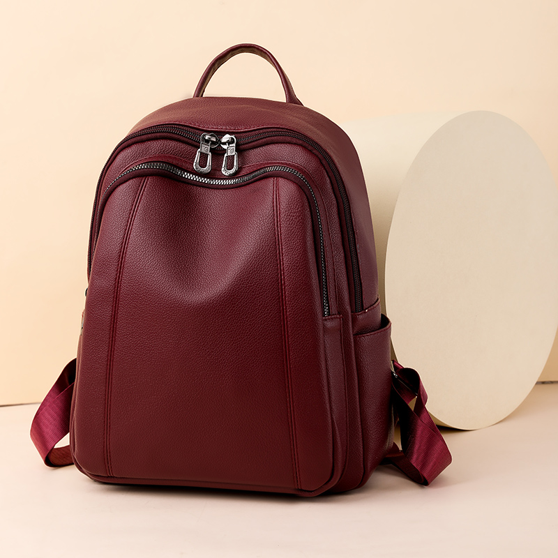 High Quality Leather Backpack  - Vintage Fashion Boutique ulasan dan harga