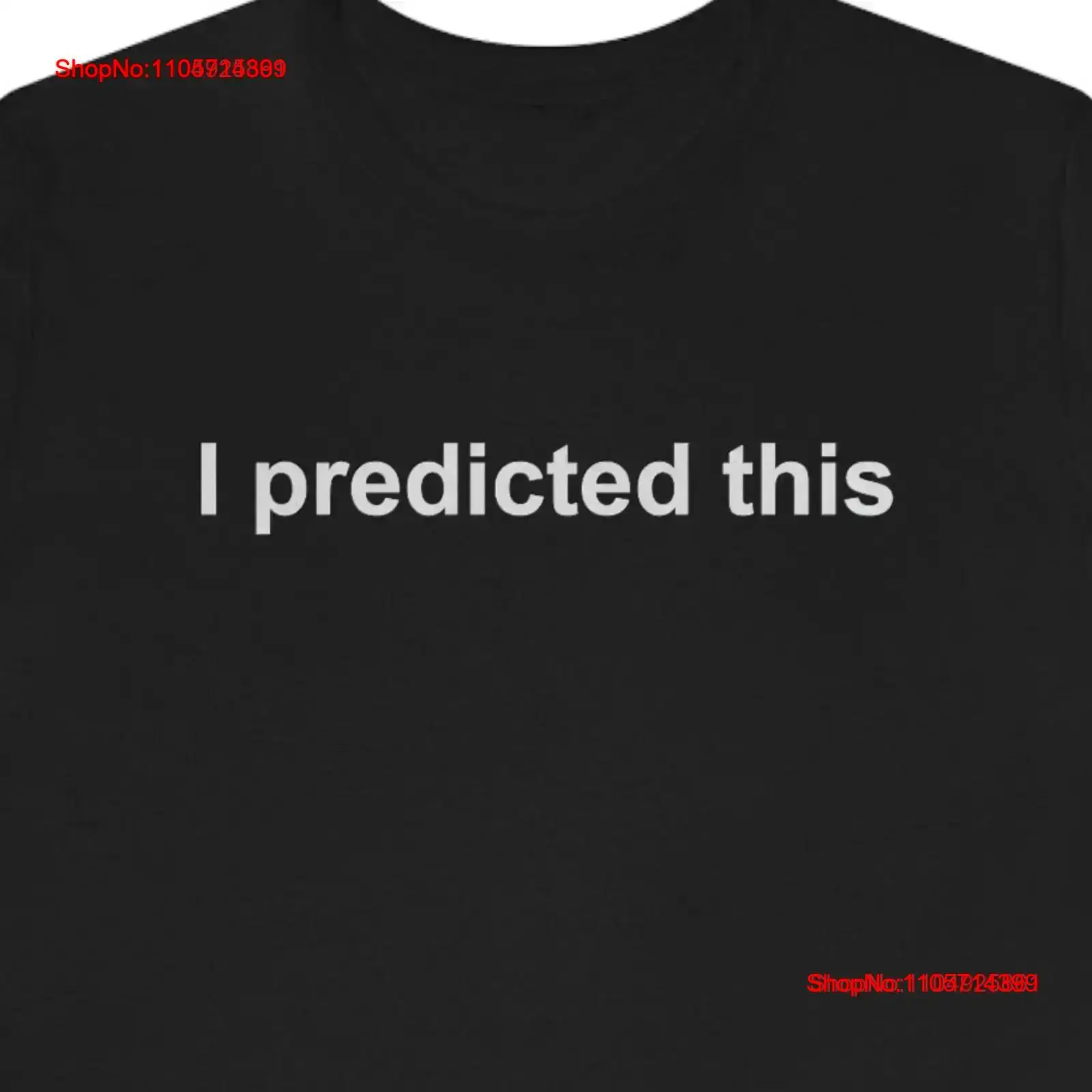 Meme T Shirt I predicted this  - Vintage Fashion Gen Z ulasan dan harga