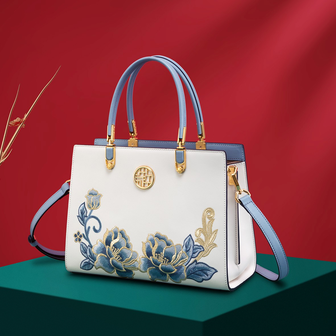 Rowone Handbags Chinese Embroi - Vintage Fashion In Chinese ulasan dan harga