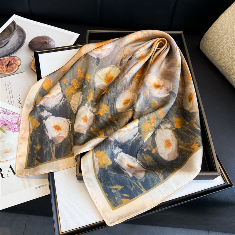 70CM Vintage Oil Painting Peon - Vintage Fashion Exhibition ulasan dan harga