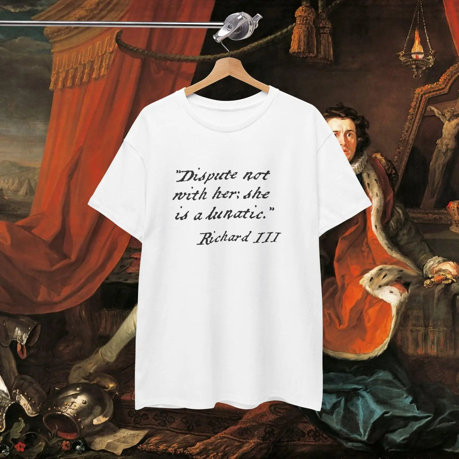 Shakespeare Quote T Shirt Funn - Vintage Fashion Knitwear Book ulasan dan harga