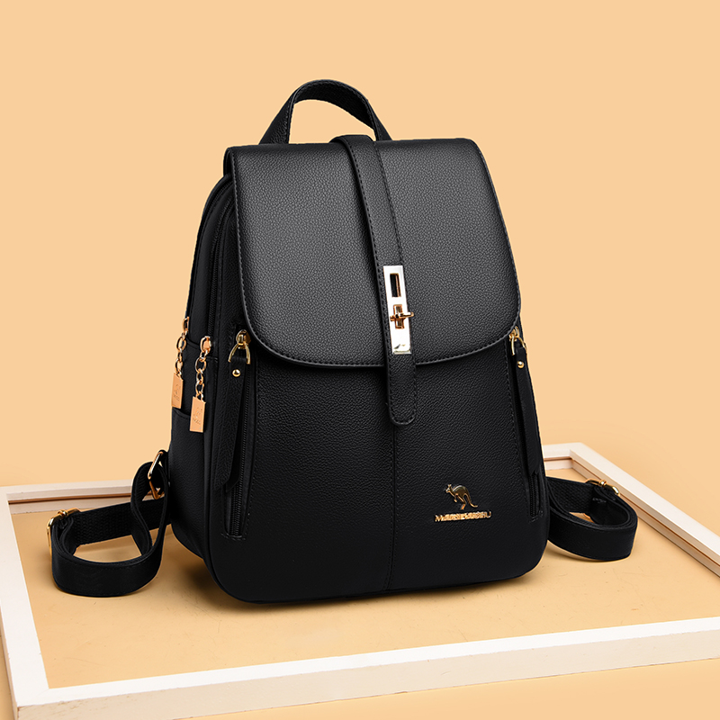 Luxury Women Leather Backpacks - Vintage Fashion Boutique ulasan dan harga