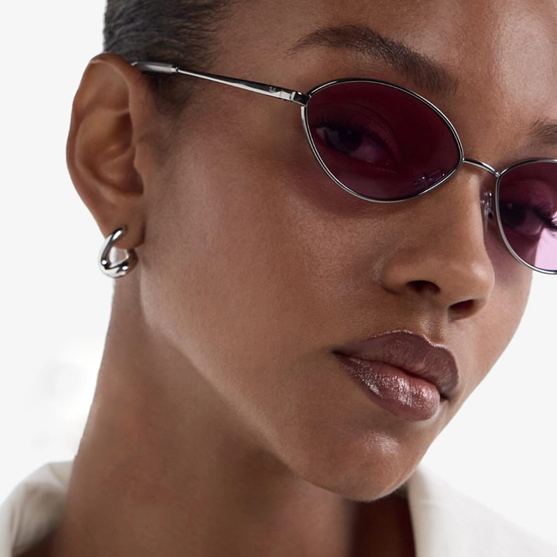 Retro Cat Eye Woman Sunglasses - Vintage Fashion Design ulasan dan harga