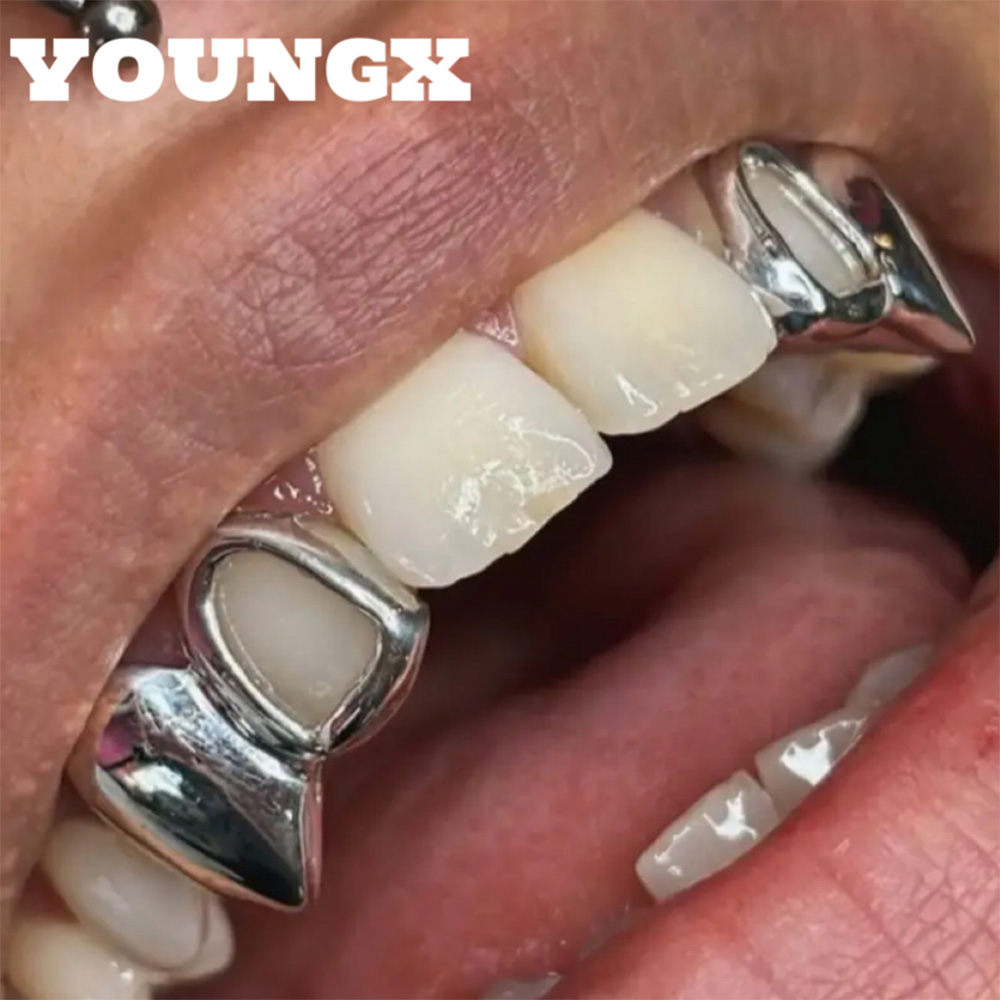 YOUNGX Hip Hop Double Hollow G - Vintage Fashion Guild ulasan dan harga