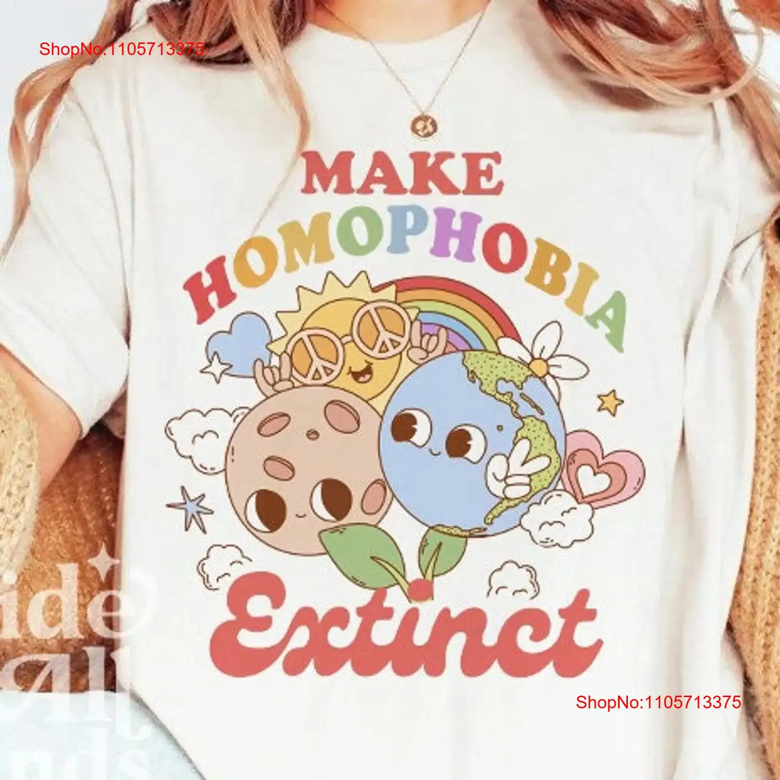 Make homophobia extincT T Shir - Vintage Queer Fashion ulasan dan harga