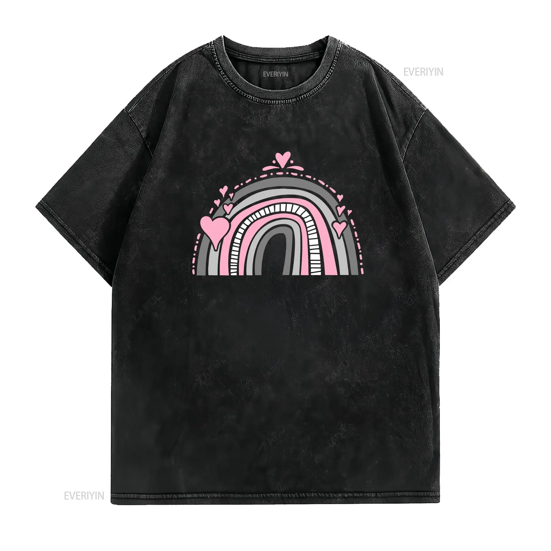 Demifemale Queer T Shirt Gende - Vintage Queer Fashion ulasan dan harga