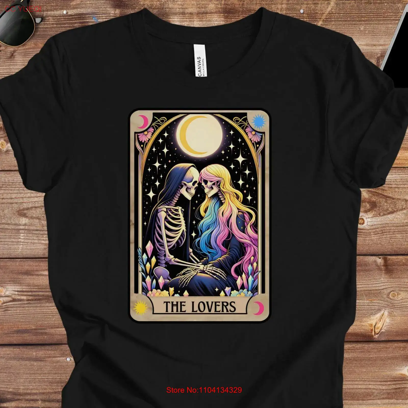 Pansexual Tarot Card T Shirt F - Vintage Queer Fashion ulasan dan harga