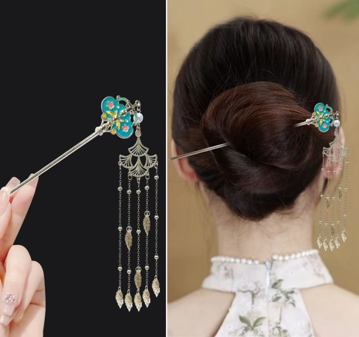 18cm Chinese Style Hairpin Ele - Vintage Fashion In Chinese ulasan dan harga