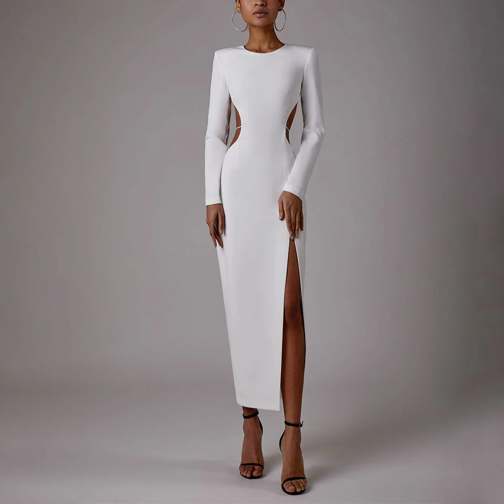 Luxury Long Sleeve Hollow Out  - Vintage Fashion Exhibition ulasan dan harga