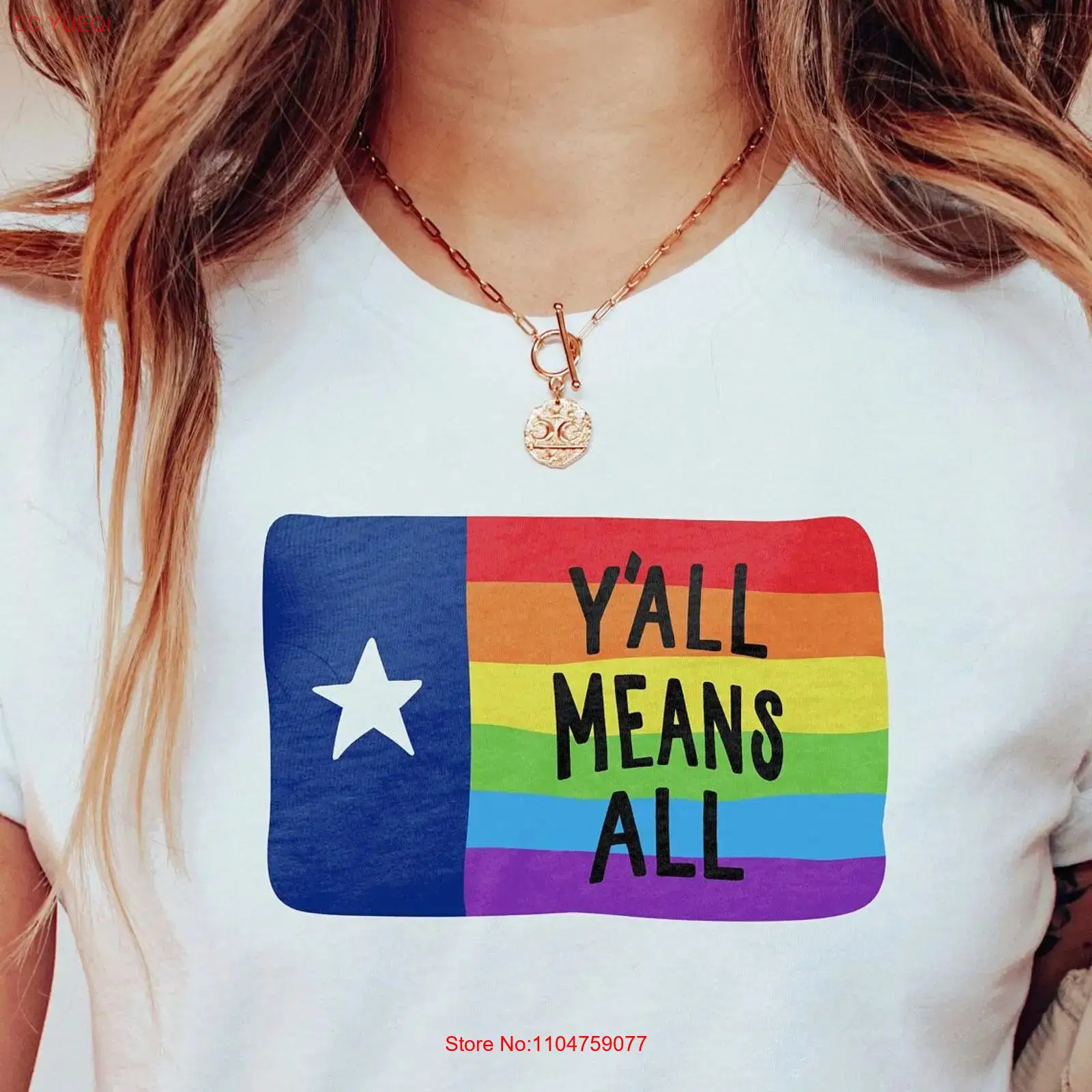Yall Means Texas T Shirt Queer - Vintage Queer Fashion ulasan dan harga