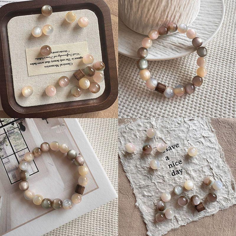 Vintage Pink Brown Beaded Brac - Vintage Fashion Exhibition ulasan dan harga