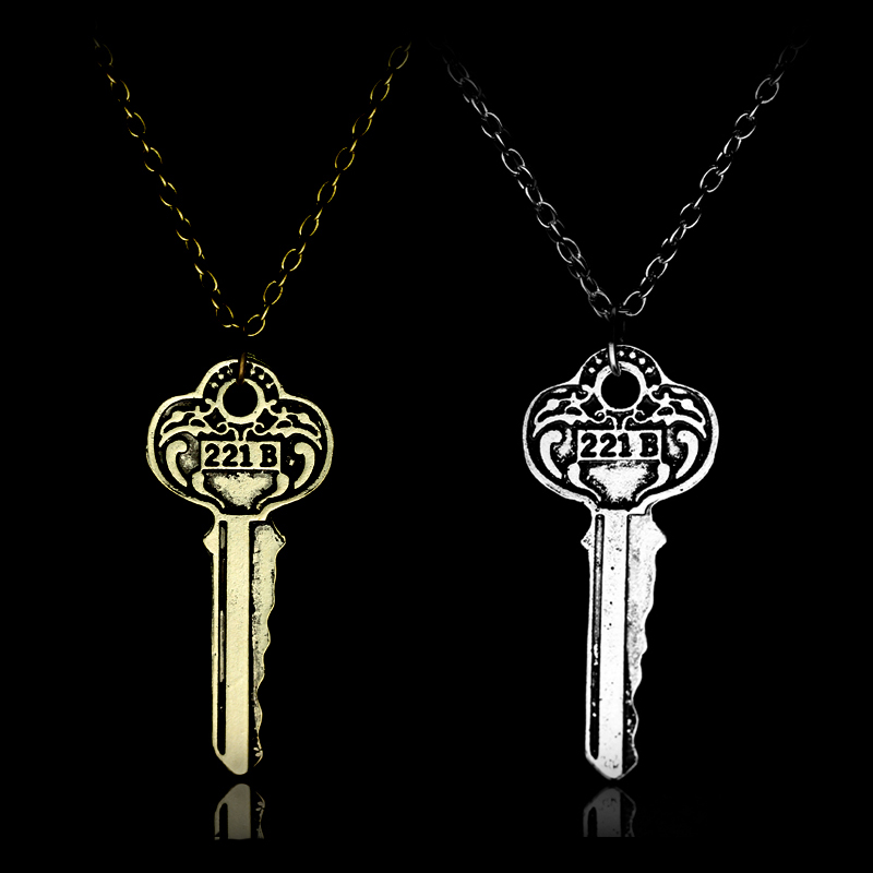Sherlock 221b House Key Neckla - Vintage Fashion Houses ulasan dan harga