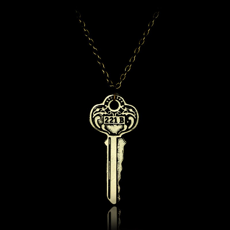 Sherlock 221b House Key Neckla - Vintage Fashion Houses ulasan dan harga