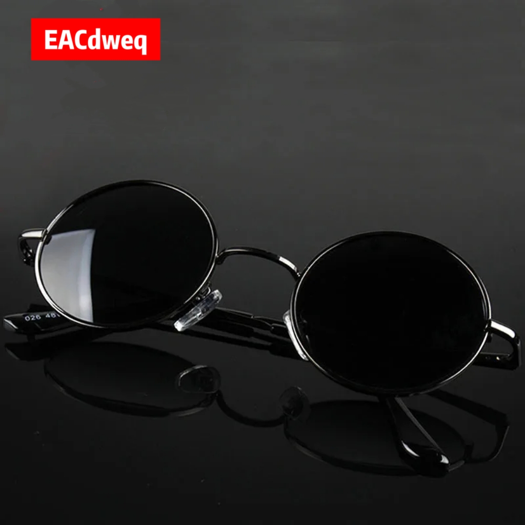 Retro Vintage Round Sunglasses - Vintage Fashion Design ulasan dan harga