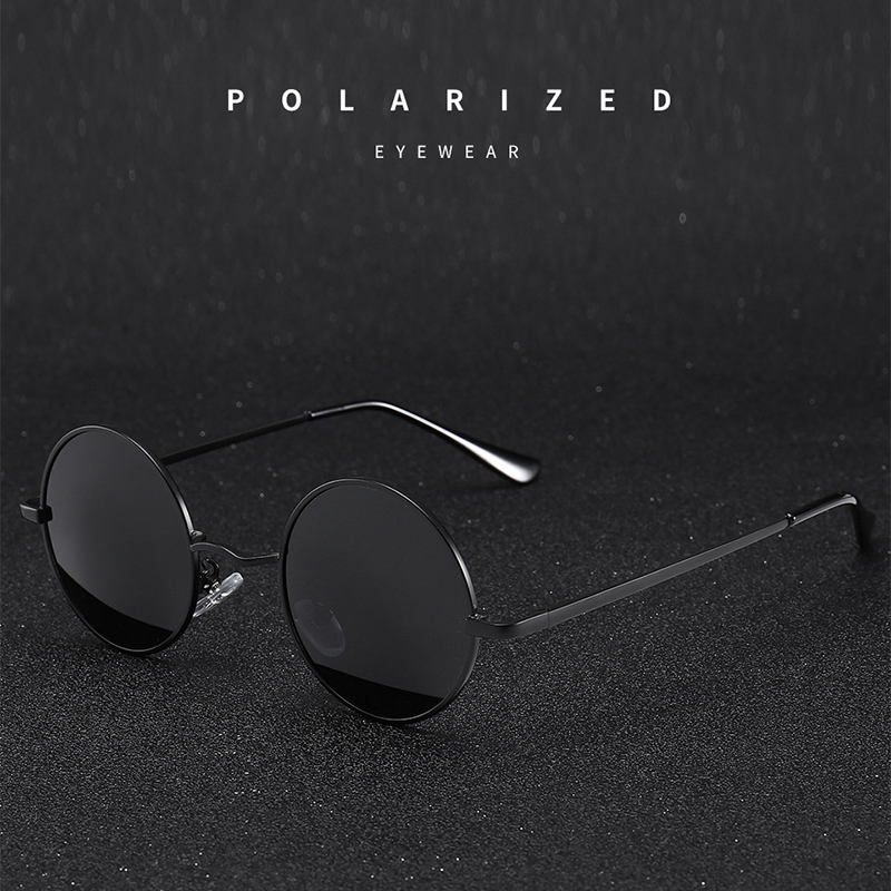 Retro Vintage Round Sunglasses - Vintage Fashion Design ulasan dan harga
